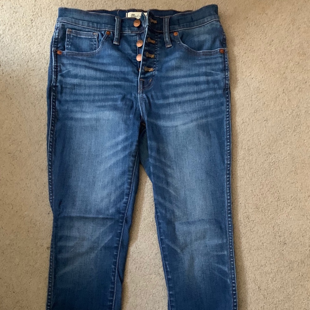 Madewell light wash jeans